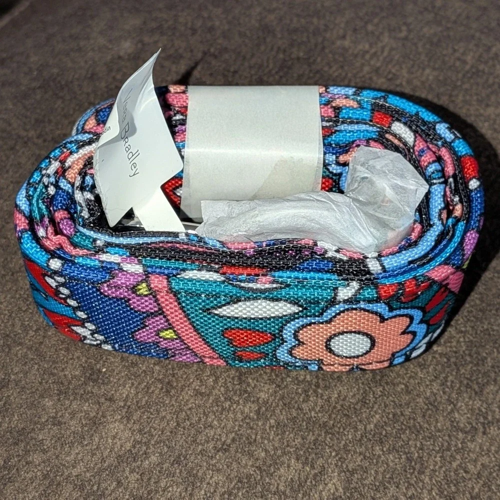 Vera Bradley Lighten Up Wide Lanyard Haymarket Paisley 28182-R88 New